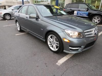 2012 mercedes-benz c250 sport sedan power glass sunroof/amg body styling