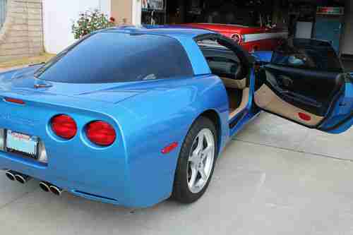2000 Cheverolet Corvette Coupe Nassau Blue - Real Beauty, image 3