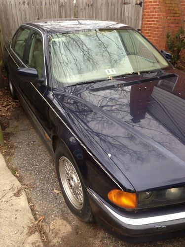 1997 bmw 740il base sedan 4-door 4.4l