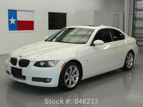 2009 bmw 335i coupe twin turbo auto leather sunroof 36k texas direct auto