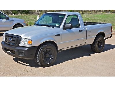 2007 ford ranger stx reg cab 31" tires 3.0 v6 clean title texas truck