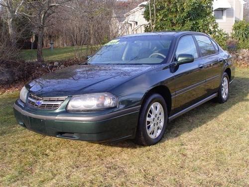 2002 chevrolet impala base sedan 4-door 3.4l