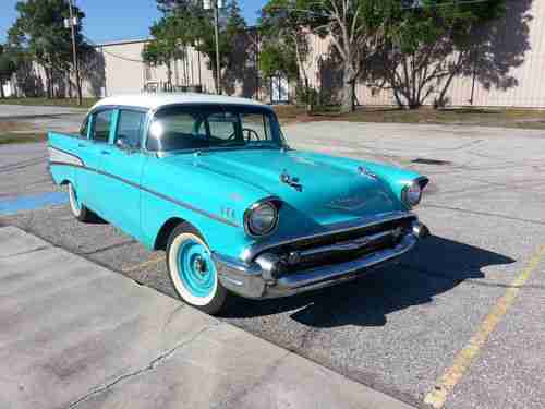 1957 Chevy Bel Air 283 Factory Air, US $11,000.00, image 2