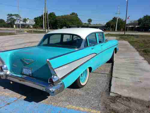 1957 Chevy Bel Air 283 Factory Air, US $11,000.00, image 3