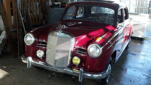 1957 mercedes-benz 190 pouton and 1959 mercedes-benz 220s