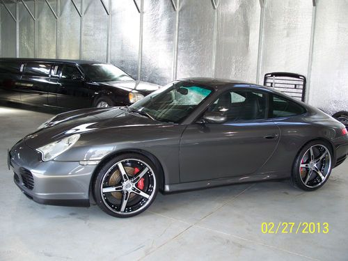 2002 porsche 911 carrera 4s coupe  3.6l-triptronic-widebody  3 piece 20" wheels