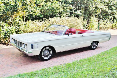 Absolutly amazing 1965 mercury monterey convertible 62,344 miles 390 no reserve