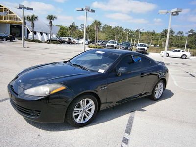 2008 hyundai tiburon gs 2.0l 4cyl fwd 2drs coupe moonroof spoiler low reserve a+