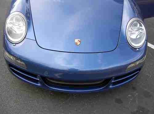 ONE OWNER,C4S CABRIOLET,PERFECT HISTORY ATLANTA CAR COBALT BLUE BLACK LEATHER, US $48,750.00, image 15