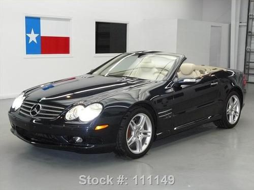 2006 mercedes-benz sl500 roadster sunroof nav 53k miles texas direct auto