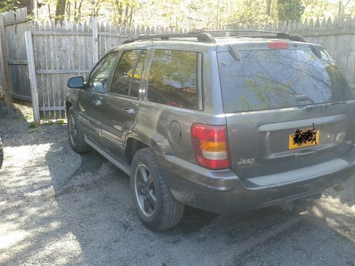 2004 jeep grand cherokee overland 4 7l ho v8 navagation leather 270,000 miles