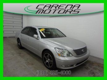 2006 lexus used ls 430 silver custom alloy wheels free clean carfax 06 ls430