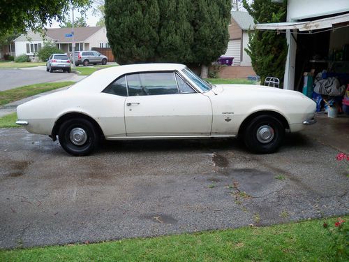 1967 stock camaro 327 restoration vehicle