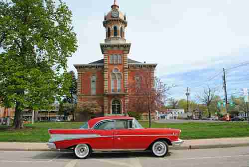 1957 Chevrolet Bel Air 4 Door Hardtop, image 3