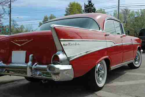 1957 Chevrolet Bel Air 4 Door Hardtop, image 11