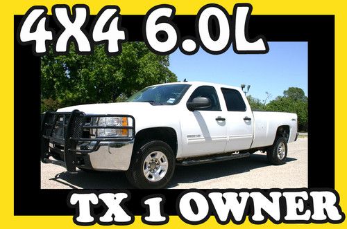 3500hd lt crew cab 4x4 v8 6.0 automatic trans srw low price 90 pix texas1 owner