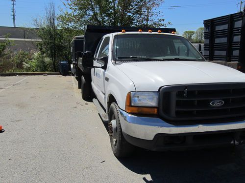 2000 f-350 dump truck w/tailgate salter