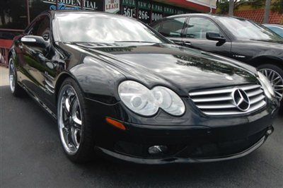 Spotless '04 mercedes-benz sl55 amg high performance convertible