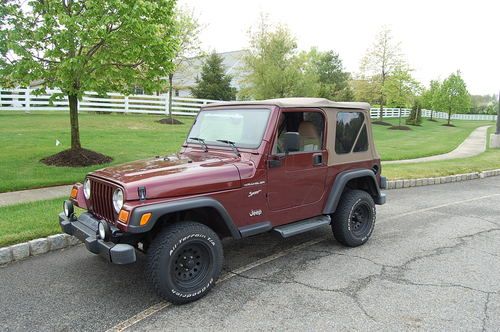 2002 jeep wrangler sport 4x4