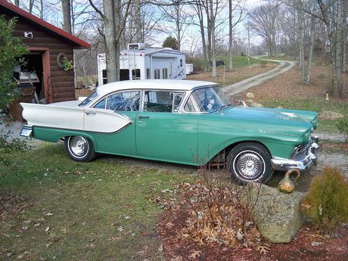 1957 ford fairlane townsend, 54k miles, 3 speed, trophy winner