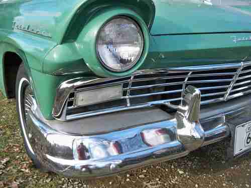1957 Ford Fairlane Townsend, 54k miles, 3 speed, trophy winner, US $6,500.00, image 3