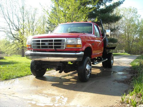 1995 ford stake truck  f350/450