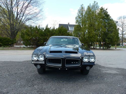 1972 pontiac gto 455 v8 turbo 400 automatic ps pb console tach dual exhaust