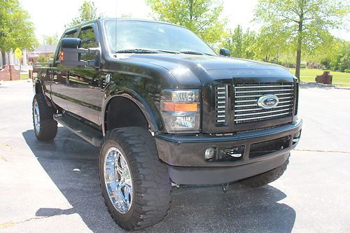 2008 ford f250 super duty harley davidson crew cab 4d 6.4l v8 fi ~ loaded lifted