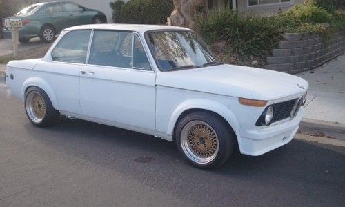 1974 bmw 2002 non tii carbureted e10 squaretail