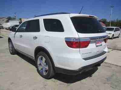 BRAND NEW SLEEK WHITE 2013 DODGE DURANGO CITADEL, image 5