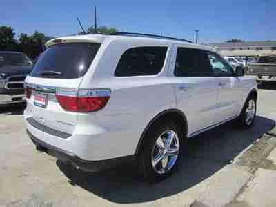 BRAND NEW SLEEK WHITE 2013 DODGE DURANGO CITADEL, image 9