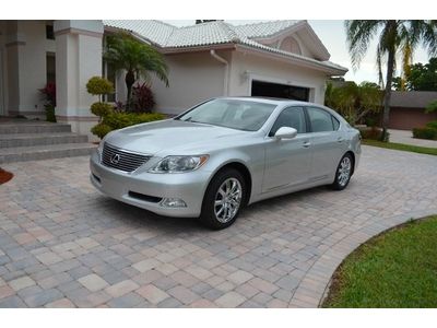 Lexus ls 460l premium gps navigation heated and cooled seats chrome wheels