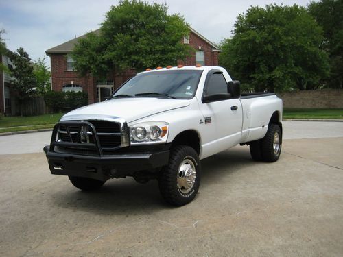 2007 dodge ram 3500 slt standard cab pickup 2-door 5.9l 6sp manual