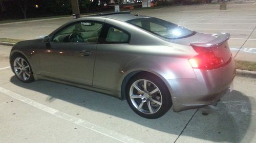 2004 infiniti g35 coupe premium 6mt - clean title and carfax