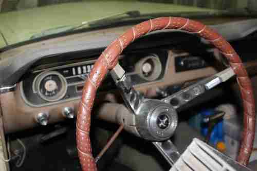 1965 Ford Mustang 289 Original Color Yellow 2 Door Original Plates REW 787, image 7