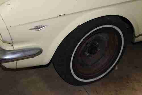 1965 Ford Mustang 289 Original Color Yellow 2 Door Original Plates REW 787, image 18