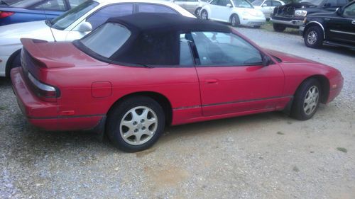 1993 nissan 240sx se convertible 2-door 2.4l