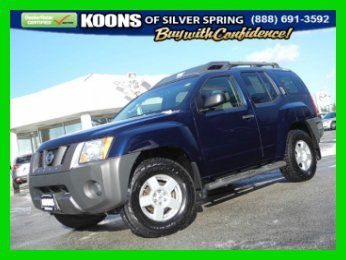 2007 nissan xterra 4x4 suv intermediate sport utility 92 awd 4wd cd bin traction