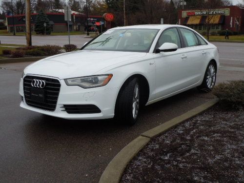 2012 audi a6 3.0 premium plus sedan factory certified pre-owned