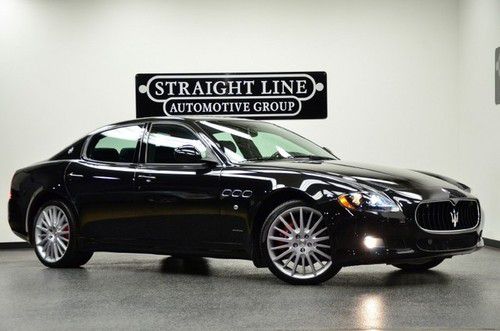 2012 maserati quattroporte 4.7 blk/blk w/ 2k miles