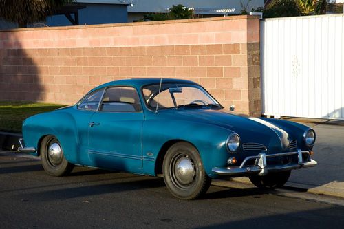 1962 Volkswagen Karmann Ghia California Survivor Many Original Parts, image 4