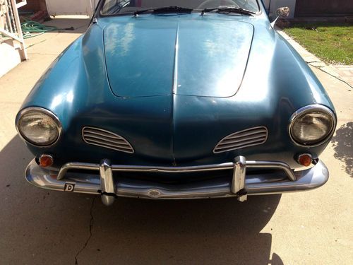 1962 Volkswagen Karmann Ghia California Survivor Many Original Parts, image 7
