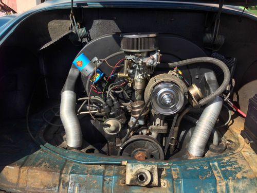 1962 Volkswagen Karmann Ghia California Survivor Many Original Parts, image 17