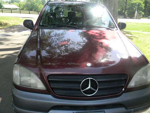 1998 mercedes- benz ml320 ** low miles &amp; low reserve