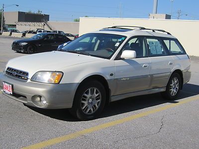 01 02 03 subaru outback wagon awd h6 ll bean edition,loaded, looks &amp; runs great