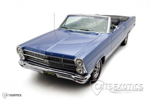 1967 ford fairlane xl convertible completely restored new paint flowmaster