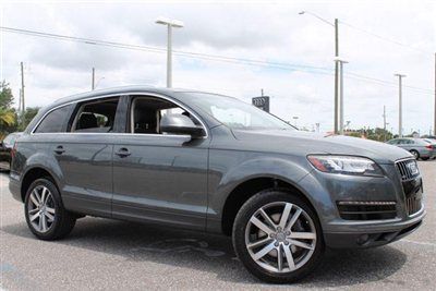 2012 grey audi q7 quattro 4door 3.0 premium plus