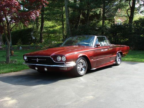 66 t-bird convertible roadster street custom hot rod 429