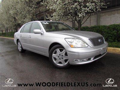 2004 lexus ls430; loaded with nav; low reserve!