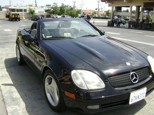 1998 mercedes-benz slk230 kompressor convertible 2-door 2.3l